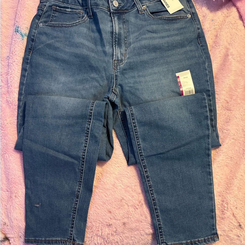 No Boundaries Women's Relaxed Denim Jeans